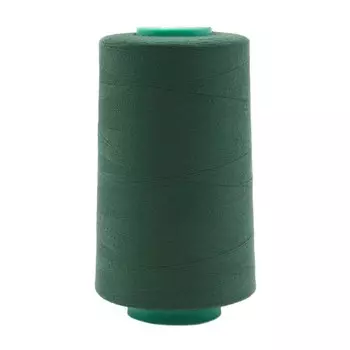 Нитки промышленные 40/2, универсальные, 5000 ярдов (371 тёмно-т.бутылочный)