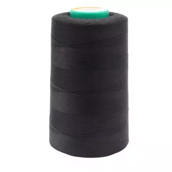 Нитки промышленные 40/2, универсальные, 5000 ярдов (384 серо-асфальтовый)