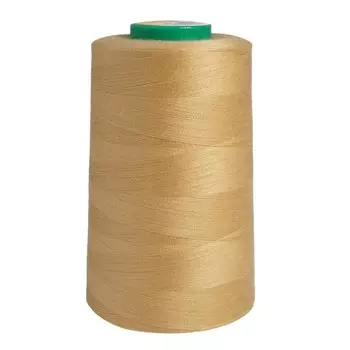 Нитки промышленные 40/2, универсальные, 5000 ярдов (157 топленое молоко)