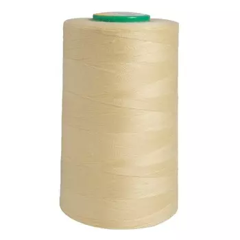 Нитки промышленные 40/2, универсальные, 5000 ярдов (229 крем)