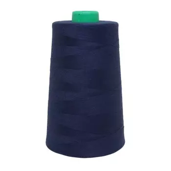 Нитки промышленные 40/2, универсальные, 5000 ярдов (096 тёмно-синий)