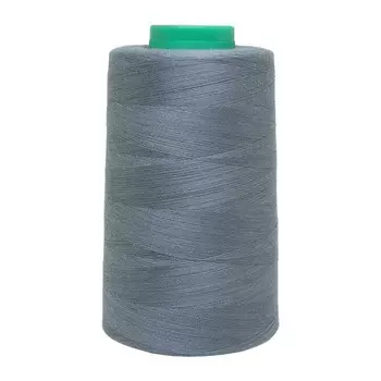 Нитки промышленные 40/2, универсальные, 5000 ярдов (198 тёмно-серо-стальной)