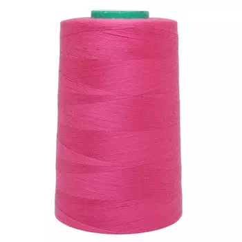 Нитки промышленные 40/2, универсальные, 5000 ярдов (295 ярк.фуксия)