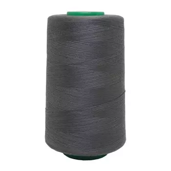 Нитки промышленные 40/2, универсальные, 5000 ярдов (187 светлый сажа)