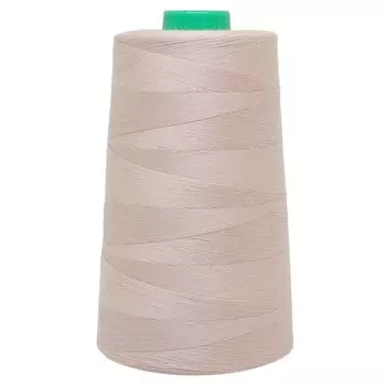 Нитки промышленные 40/2, универсальные, 5000 ярдов (253 гряз.серый.крем)
