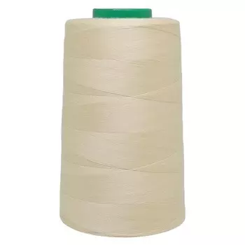 Нитки промышленные 40/2, универсальные, 5000 ярдов (155 молочный)