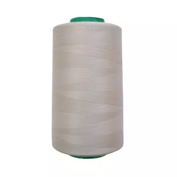Нитки промышленные 50/2, для тонких тканей, 5000 ярд (254 светлый серый.крем)