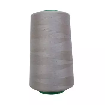 Нитки промышленные 50/2, для тонких тканей, 5000 ярд (267 бледно-серо-фиолетовый)