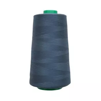 Нитки промышленные 50/2, для тонких тканей, 5000 ярд (192 серо-голубой)