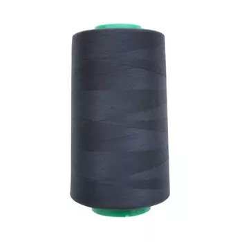 Нитки промышленные 50/2, для тонких тканей, 5000 ярд (194 тёмно-чернильный)