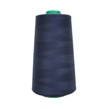 Нитки промышленные 50/2, для тонких тканей, 5000 ярд (274 синий)