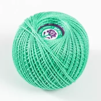 Нитки вязальные "Ирис" 150м/25гр 100% мерсеризованный хлопок цвет 3906