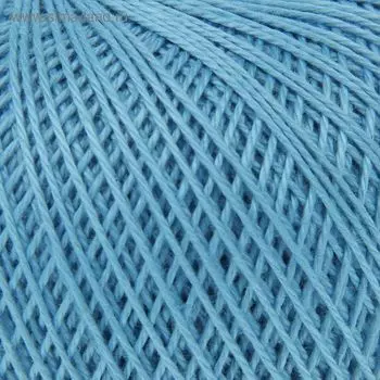 Нитки вязальные "Нарцисс" 395м/100гр 100% мерсеризованный хлопок цвет 2706