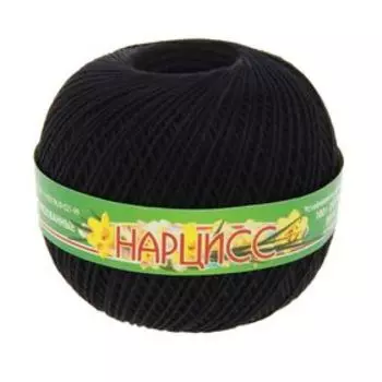 Нитки вязальные "Нарцисс" 395м/100гр 100% мерсеризованный хлопок цвет 7214