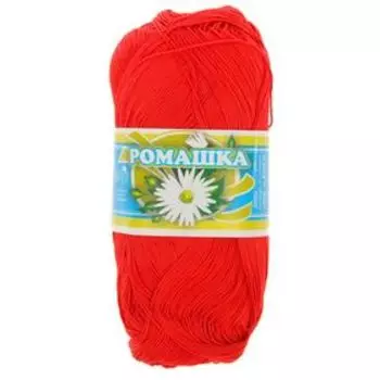 Нитки вязальные "Ромашка" 320м/75гр 100% мерсеризованный хлопок цвет 0810
