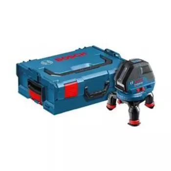 Нивелир лазерный Bosch GLL 3-50, IP54, 3 луча, до 50 м, с приемником, ±0.3 мм/м, L-BOXX