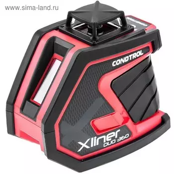 Нивелир лазерный CONDTROL XLiner Duo 360 1-2-120, 30-100 м, ±0.2 мм/м, резьба 1/4" и 5/8"