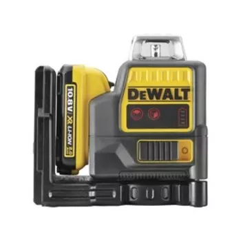 Нивелир лазерный DeWalt DCE0811D1R, аккумуляторный, 2 луча, 50/20м, ±0.3 мм/м, кейс