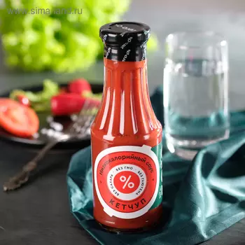 Низкокалорийный соус Mr. Djemius ZERO, кетчуп, 330 мл