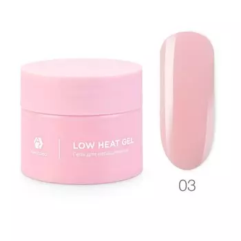 Низкотемпературный однофазный гель Adricoco Low heat, №03 нежная роза, 50 мл