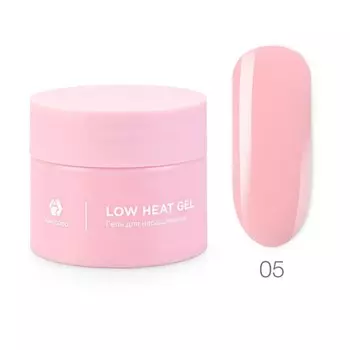 Низкотемпературный однофазный гель Adricoco Low heat, №05 садовая мальва, 50 мл