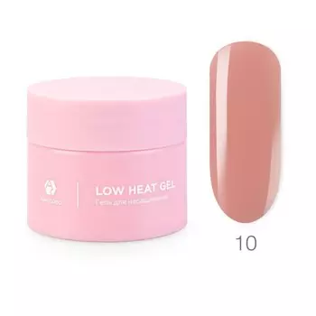 Низкотемпературный однофазный гель Adricoco Low heat, №10 бледный терракотовый, 50 мл