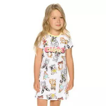 Ночная сорочка для девочек, рост 86 см, цвет белый