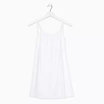 Ночная сорочка женская, цвет белый, размер 52