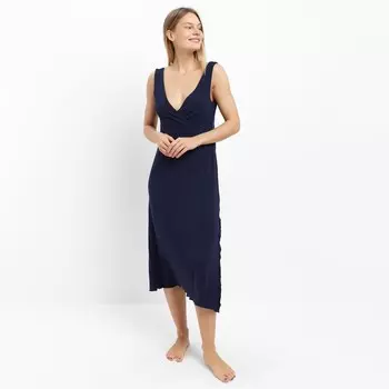 Ночная сорочка женская, цвет синий, размер 46