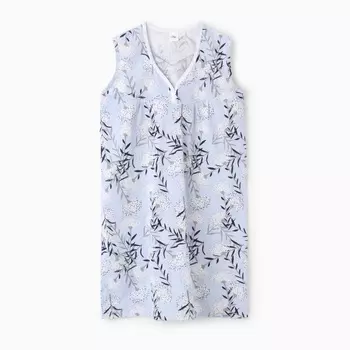 Ночная сорочка женская, цвет сиреневый, р-р 56