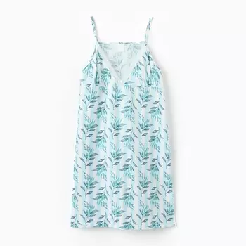 Сорочка ночная женская Tusi, зелёная, размер 44