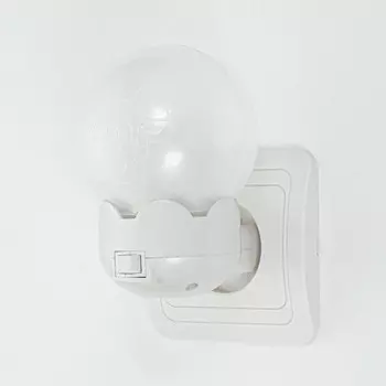 Ночник "Цветок" LED белый 7х7х11 см RISALUX