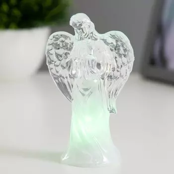 Ночник "Ферувим" LED 1Вт RGB 3х AG10 прозрачный 4х6,5х10см RISALUX