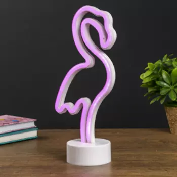 Ночник "Фламинго" LED 28,5х2,2x14,5 см.