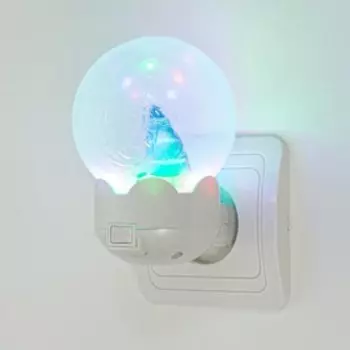 Ночник "Кораблик" LED белый 7х7х11 см RISALUX