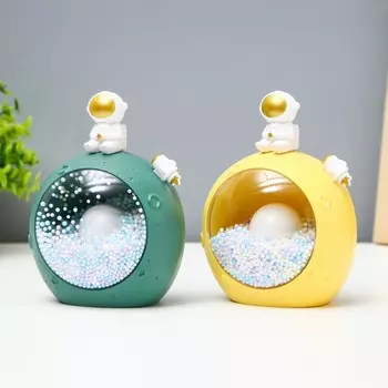 Ночник "Космонавт" LED USB АКБ МИКС 10х6х13,5 см RISALUX