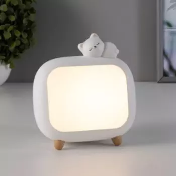 Ночник Котенок LED USB АКБ МИКС 6х10,5х13 см RISALUX
