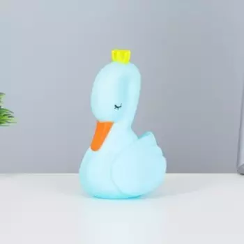 Фигурка светящаяся RISALUX «Лебедь», LED-ночник, 78.514 см, МИКС