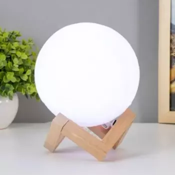 Ночник «Луна» LED USB d.13 см