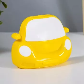 Ночник "Машинка" LED желтый 7х8х7 см