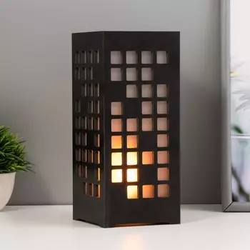 Ночник «Матрица» LED от батареек 3хААА USB черный 101023 см RISALUX