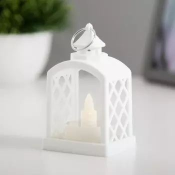 Светодиодная свеча в подсвечнике RISALUX «Мини», LED-ночник, 1 Вт, 3LR1103, белый, 54.59 см