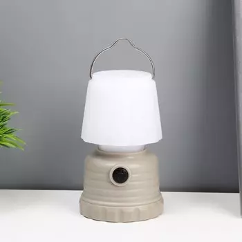 Ночник «Мини» LED 3 Вт от батареек 3хААА серо-белый 6.56.511.5 см RISALUX