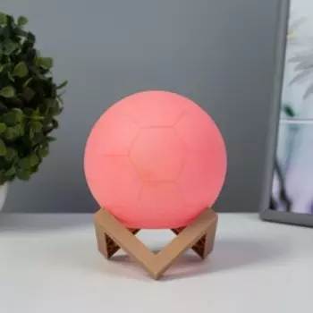 Ночник «Мячик» LED МИКС от батареек 3xLR=44 белый 101010 см RISALUX