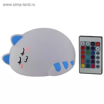 Ночник NLED-415-2W-BU, LED 2Вт, цвет белый