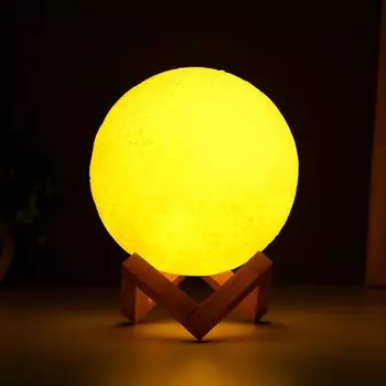 Ночник «Планета» LED USB белый 121211.5 см RISALUX