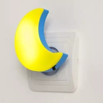 Ночник "Полумесяц" 1Вт МИКС 5х4х8 см RISALUX