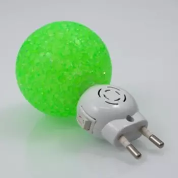 Ночник "Шар" NLA, 12Вт LED, зелёный
