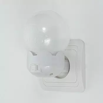 Ночник "Шарики" LED бело-синий 7х7х11 см