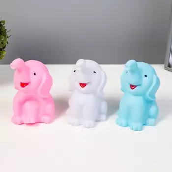 Ночник Слоник LED от батареек МИКС 8,5х10х14,5 см RISALUX